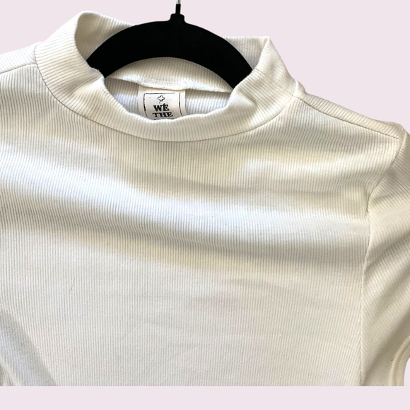 We the Free Mock Neck Short Sleeved Shirt - Picture 3 of 9